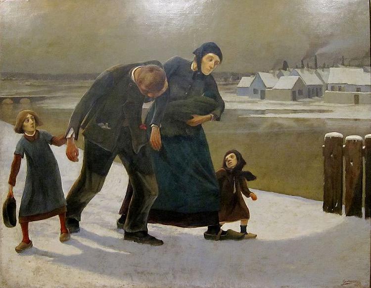 Eugene Laermans L'ivrogne Sweden oil painting art